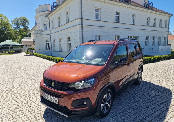 Peugeot Rifter cena 78900 przebieg: 91000, rok produkcji 2019 z Września małe 79